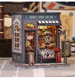 Book Nook - Salon de Coiffure John (210pcs + LEDs)