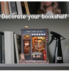 Book Nook - Salon de Coiffure John (210pcs + LEDs)