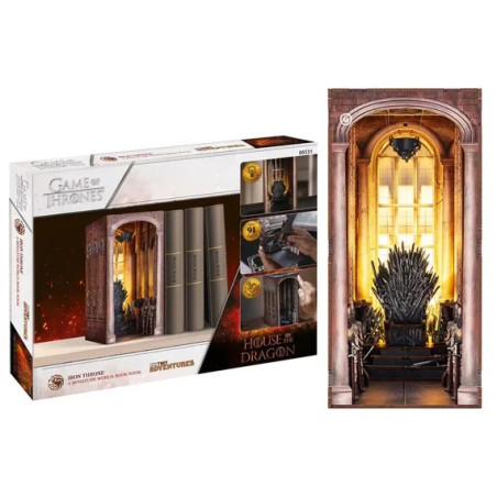 Book Nook - Thrône de Fer (91pcs + LEDs)