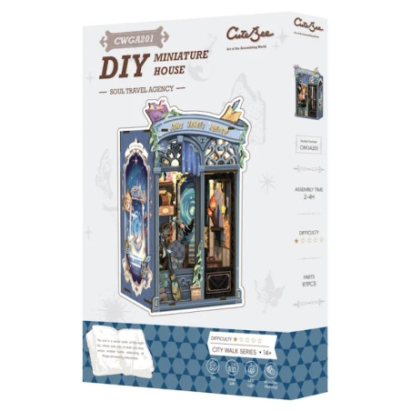 Book Nook - Agence de Voyages de l'Âme (97pcs + LEDs)