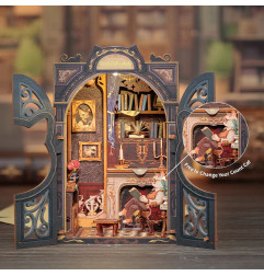 Book Nook - Le Cabinet du Comte Cat (108pcs + LEDs)