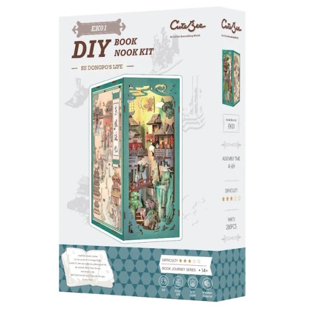Book Nook - La Vie de Su Dongpo (280pcs + LEDs)
