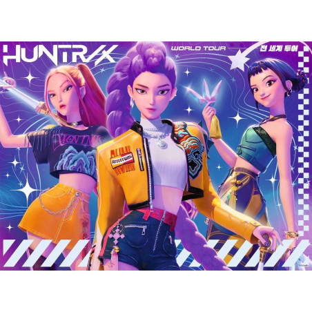 Puzzle 150p XXL - K-POP Demon Hunter - La tournée