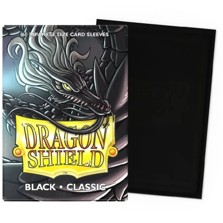 Sleeves DS Classic Japanese Black (x60)