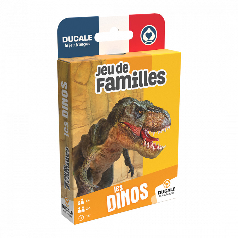 Jeu des 7 familles - Les Dinos