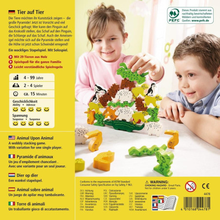 Pyramide d'animaux