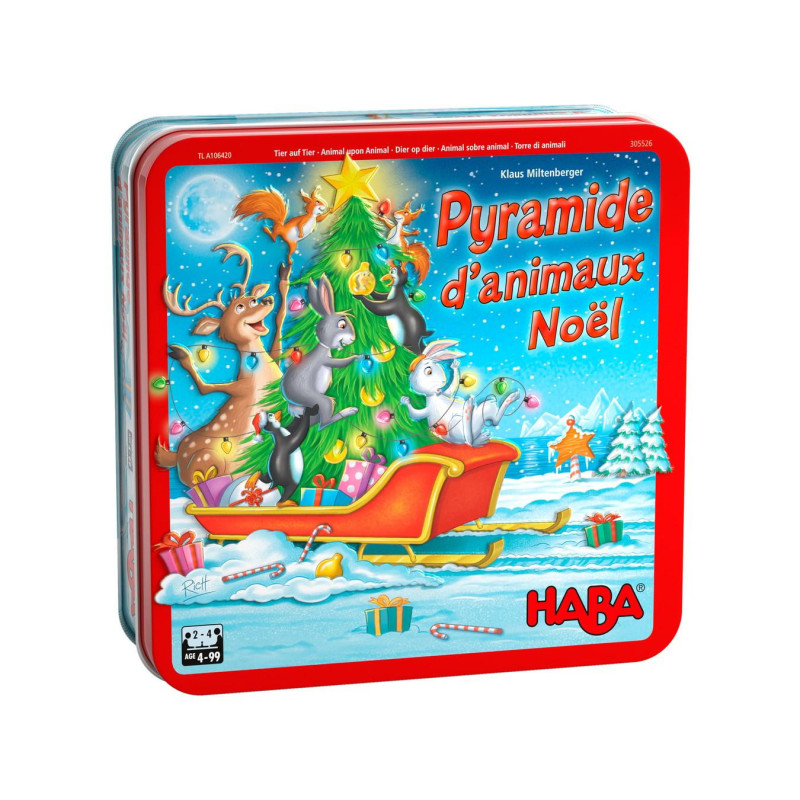 Pyramide d'animaux - Edition Noël