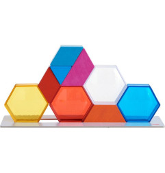 Jeu d’encastrement Cristaux colorés