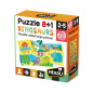 Puzzle 8+1 Dinosaurs Puzzle 8+1 Dinosaurs