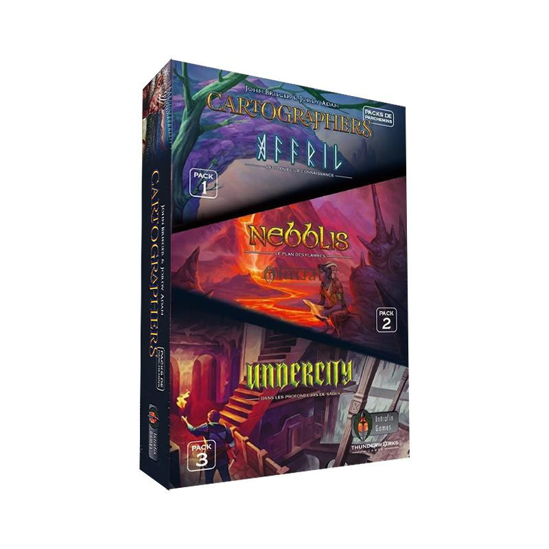 Cartographers : Pack de Parchemins Cartographers : Pack de Parchemins