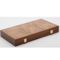 Backgammon Bois 38cm façon loupe d'orme