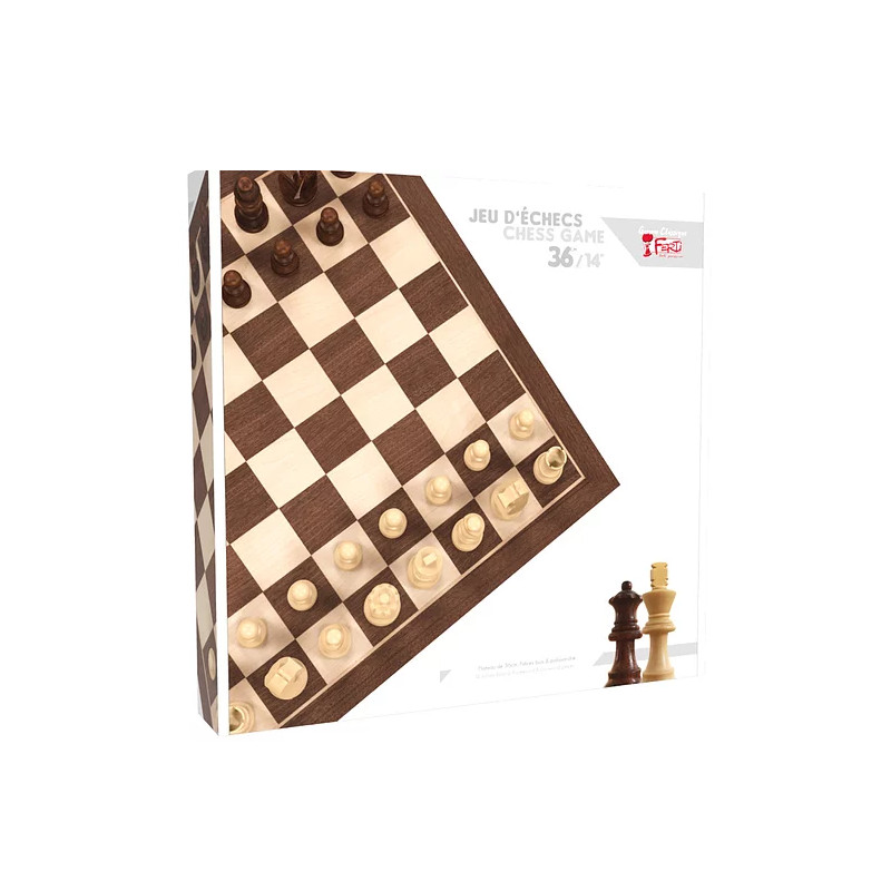 Jeu d'échecs classique 36cm (Ferti)